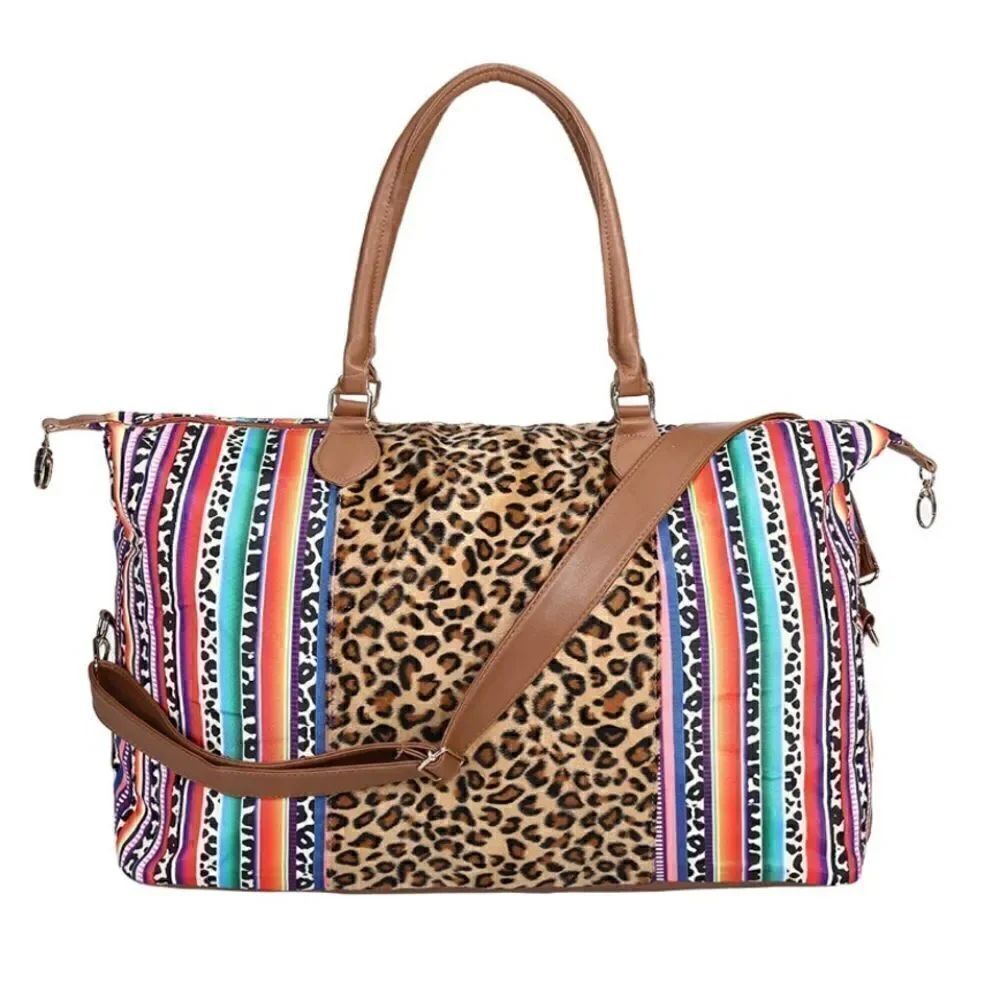 Leopard Print Duffle - Picture 2 of 5